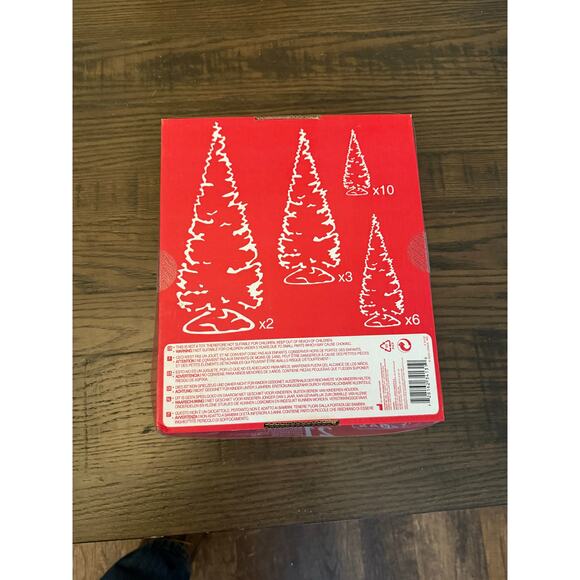 Lemax 34968 Frosted Pine Tree – 21-Piece Set - New in Box - Picture 6 of 9